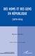 Des noms et des gens en République - (1879-1914)
