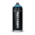 Bombe 400 ml de peinture MTN Hardcore - Noir mat
