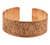Bracelet de cuivre large - 8 symboles auspicieux