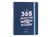 Agenda semainier 2022 - 365 jours et mes milliers de projets - 17 x 22,1 cm - Bleu marine - Mr. Wonderful