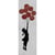 Poster Porte Brandalised Girl Floating