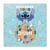 Calendrier 2025 12 mois Grupo Erik Stitch - Lilo et Stitch - 30 x 30 cm
