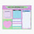 Notes adhésives - Sticky notes to use as reminders