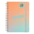 Agenda Scolaire Semainier 2023/2024 - Tous mes projets - 15,6 x 2,1 x 22,1 cm - Mr Wonderful - Orange/Bleu