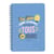Carnet Mr. Wonderful - Bleu - A5 14,8 x 21 cm - Des idées comme les miennes on n'en voit pas tous les jours - 160 pages