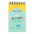 Bloc de stickers Mr Wonderful - Bleu - 9,5 x 16 cm
