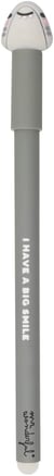 Stylo effaçable Mr Wonderful - Requin - bleu - Pointe moyenne