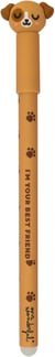 Stylo effaçable Mr Wonderful - Chien - bleu - pointe moyenne