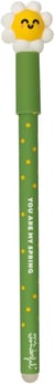 Stylo effaçable Mr Wonderful - Fleur - bleu - Pointe moyenne