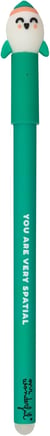Stylo effaçable Mr Wonderful - Fusée - bleu - Pointe moyenne