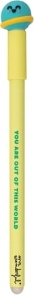 Stylo effaçable Mr Wonderful - Planète - bleu - Pointe moyenne