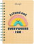 Carnet Mr Wonderful - Jaune - A5 - I stand out everywhere I go - 160 pages unies