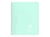 Cahier polypro à spirale - Format A5 14.8 x 21 cm - Koverbook pastel Blush - Clairefontaine - 160 pages lignées - Menthe à l'eau
