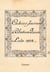 Cahier Journal - 1892