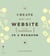 Create Your Own Website (Using Wordpress) in a Weekend