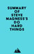 Summary of Steve Magness's Do Hard Things