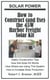 Solar Power: How to Construct (and Use) the 45W Harbor Freight Solar Kit