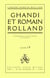 Gandhi et Romain Rolland - Correspondance, extraits du Journal et textes divers, cahier n° 19