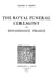 The Royal Funeral Ceremony in Renaissance France