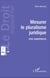 Mesurer le pluralisme juridique - Une expérience