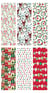 Hoomark - 1 Papier Noël - Xmas vintage - 200 x 70 cm