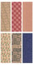 Hoomark - 1 Papier Noël - Kraft motif - 200 x 70 cm