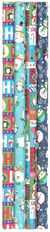 Papier cadeau Noël Hoomark - Enfant - Modèles assortis - 5 x 1 m - Smartwrap - Vendu à l'unité