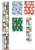 Lot de 3 rouleaux de papier cadeau Kids + 20 étiquettes