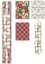 Lot de 3 rouleaux de papier cadeau - Traditionnel + 20 étiquettes