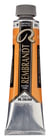 Peinture à l'huile Rembrandt en tube de 40 ml - Royal Talens - Extra-fine - Jaune permanent foncé