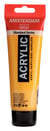 Tube 120 ml de peinture acrylique Royal Talens - Amsterdam - Jaune Azo Foncé