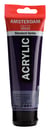 Tube 120 ml de peinture acrylique Royal Talens - Amsterdam - Violet Bleu Permanent