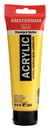 Tube 120 ml de peinture acrylique Royal Talens - Amsterdam - Jaune Azo Clair