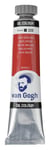 Tube 20 ml de peinture à l'huile Royal Talens - Van Gogh - rouge oxyde - Fine