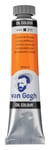 Tube 20 ml de peinture à l'huile Royal Talens - Van Gogh - orange de cadmium - Fine