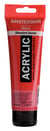 Tube 120 ml de peinture acrylique Royal Talens - Amsterdam - Rouge Transparent Moyen