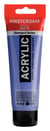 Tube 120 ml de peinture acrylique Royal Talens - Amsterdam - Outremer Violet Clair