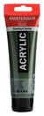 Tube 120 ml de peinture acrylique Royal Talens - Amsterdam - Vert Olive Foncé