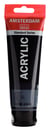 Tube 120 ml de peinture acrylique Royal Talens - Amsterdam - Noir De Bougie