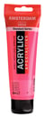 Tube 120 ml de peinture acrylique Royal Talens - Amsterdam - Rose Reflex