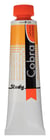 Tube 40 ml  de peinture à l'huile Royal Talens - Cobra Study - jaune permanent foncé - Étude