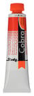 Tube 40 ml  de peinture à l'huile Royal Talens - Cobra Study - rouge pyrrole clair - Étude