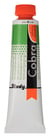 Tube 40 ml  de peinture à l'huile Royal Talens - Cobra Study - vert permanent clair - Étude