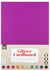 Lot de 10 feuilles unies Craft Id - Multicolore à paillettes - A4 21 x 29,7 cm - 200 g/m²