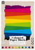 Bloc de 20 feuilles unies Craft Id - Multicolore - 24 x 34 cm - 120/220 g/m²