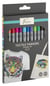 Lot de 12 feutres pour textile à double pointe - Gonge - Nassau