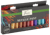 Lot de 12 tubes 36 ml de peinture acrylique Nassau - Couleurs métalliques - Fine