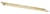 2 aiguilles bambou n°10 - bambou - 35cm