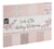 Papier créatif Craft Id - 24 feuilles - Rose - 230 g/m²
