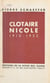 Clotaire Nicole, 1910-1932